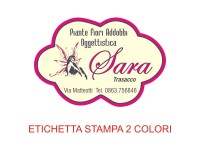 Etichette adesive per fioristi, fiorai e vivaisti (mm 44x30)  (cod.25G)